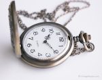 Vintage Floral Pocket Watch | Ladies Pocket Watch - Image 3