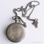 Vintage Floral Pocket Watch | Ladies Pocket Watch - Image 4