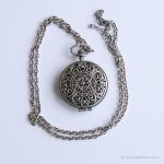 Vintage Dress Pocket Watch for Ladies | Elegant Pocket Watch for Her - Image 4