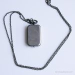 Vintage Rectangle Pocket Watch | Gold-tone Double Dial Pocket Watch - Image 4