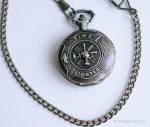 Vintage Firefighter Pocket Watch | Firefighter Gift Watch - Image 3