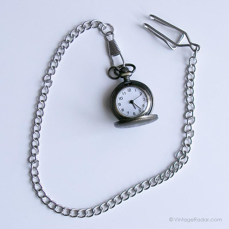 IMG_8603_0a6ce880-bb28-4c27-8c86-248557968a7d.jpg Vintage Small Pocket Watch for Ladies | Gold-tone Pendant Watch for Her - Image 1