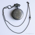 Vintage Skeleton Pocket Watch | Gold-tone Vest Watch - Image 7