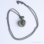 Vintage Cupid Pocket Watch | Pendant Pocket Watch for Ladies
