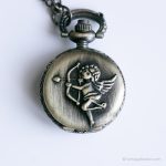 Vintage Cupid Pocket Watch | Pendant Pocket Watch for Ladies - Image 3