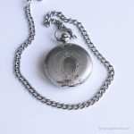 Vintage Silver-tone Pocket Watch for Men | Gift for Best Men - Image 6