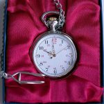 Vintage Elegant Pocket Watch | Silver-tone Vest Watch for Men - Image 3