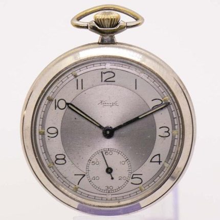 1960s Vintage Kienzle German Pocket Watch | Military Railroad Watch