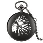 Indian Black Pocket Watch