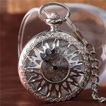 Mechanical Pocket Watch Sunflower - Image 11