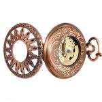 Mechanical Pocket Watch Sunflower - Image 3