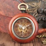Mechanical Pocket Watch Wooden - Image 6
