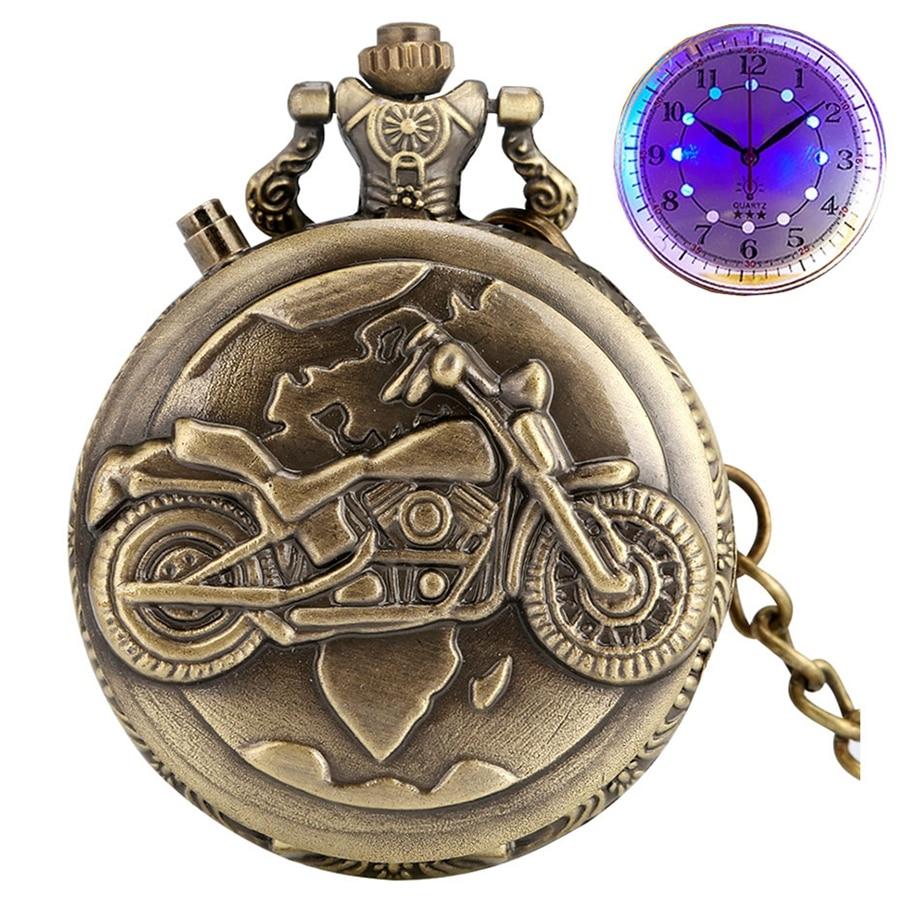 Motorcycle-Pocket-Watch.jpg Motorcycle Pocket Watch - Image 1