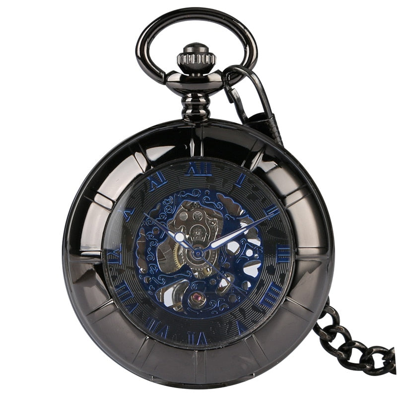 Mudder-Steampunk-Mechanical-Skeleton-Mocket-Watch.jpg Mudder Steampunk Mechanical Skeleton Mocket Watch - Image 1