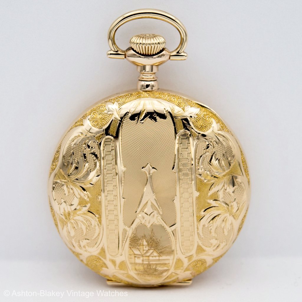NKN_7883.jpg HAMPDEN Multicolor Pocket Watch. SOLD - Image 1