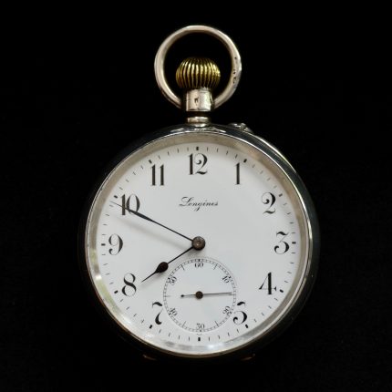 Longines Silver Pocket Watch ?C Sir John Bennett Cheapside London