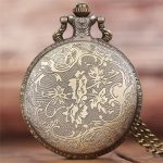 Pocket Watch Wolf Design - Image 2