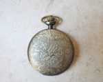 Elephant pocket watch,  Men's elephant pocket watch with tiger eye beads adorning chain - Image 5