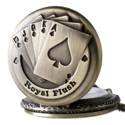 Poker Pocket Watch