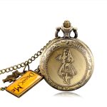 Quartz Pocket Watch Alice in Wonderland - Image 2