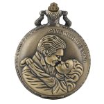 Quartz Pocket Watch Gone with the Wind
