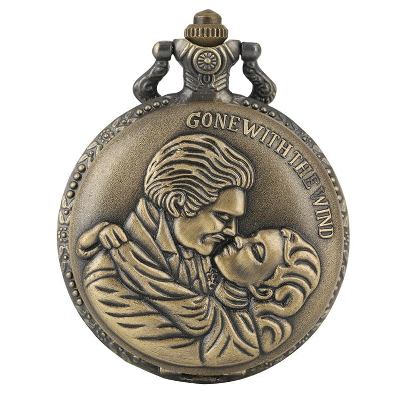 Quartz-Pocket-Watch-Gone-with-the-Wind.jpg Quartz Pocket Watch Gone with the Wind - Image 1
