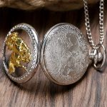 Golden Stallion Pocket Watch - Image 4