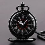 Black Retro Pocket Watch - Image 2