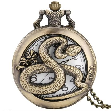 Snake Pocket Watch