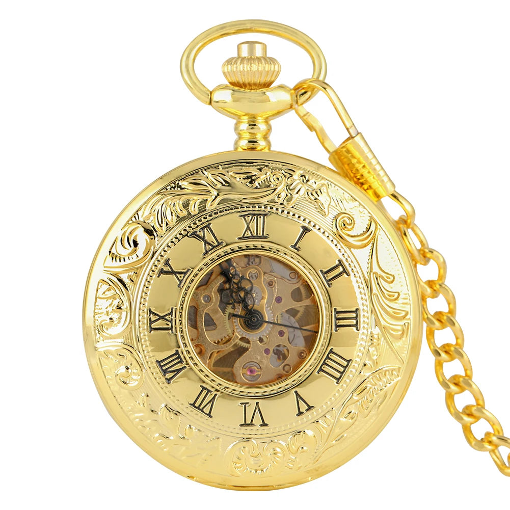 S5ee1109241224825837a152ddd14a07aP.jpg Gold Half Hunter Pocket Watch - Image 1