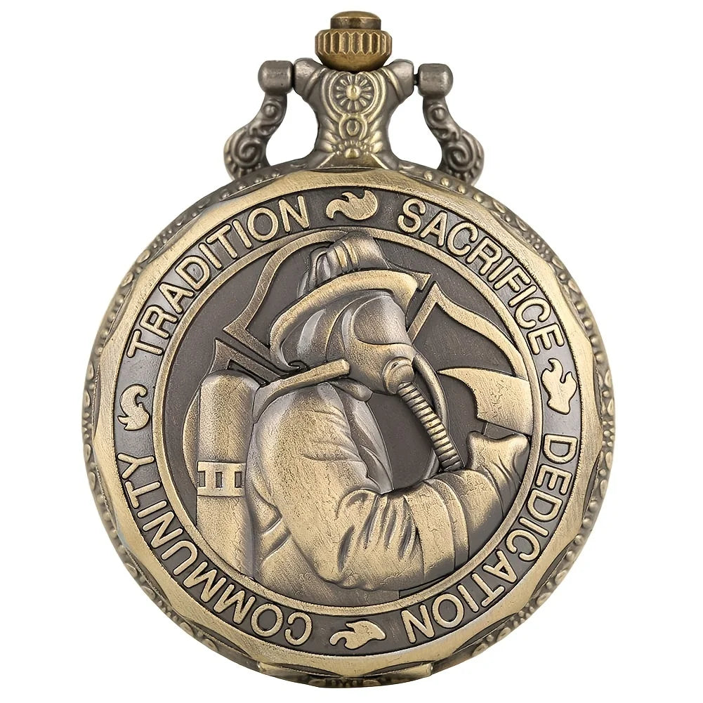 S705ab5fd42f54aa4876de5ba8a8737029.jpg Fire Guard Pocket Watch - Image 1