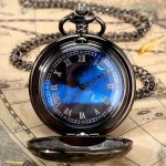 Starry Blue Pocket Watch - Image 2