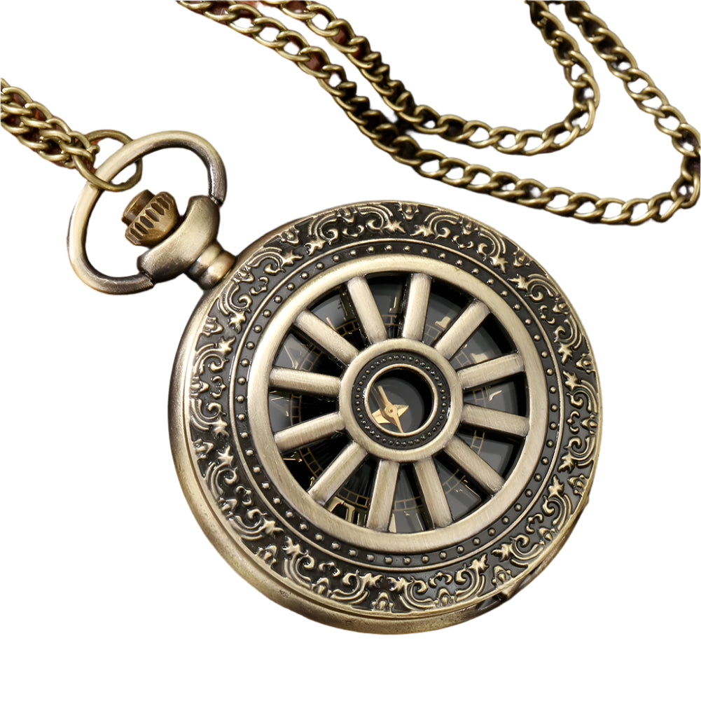 Sa62867cfb2554f49a816d3da6d036a49W.jpg Imperial Hollow Pocket Watch - Image 1
