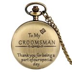 Pocket Watch Best Man
