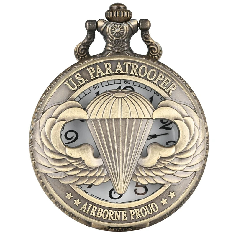 Sc3a67ea4ab76458c8eb419fec46c7a59e.jpg US Paratrooper Pocket Watch - Image 1