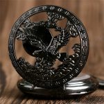 Eagle in Flight Mechanical Pocket Watch - Image 3