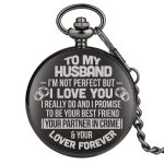 To My Husband Pocket Watch - Image 4