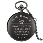 To My Husband Pocket Watch - Image 7