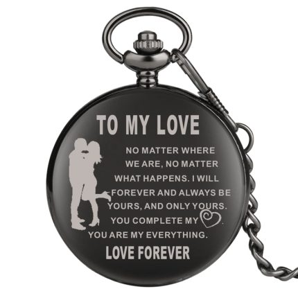 To My Love Pocket Watch