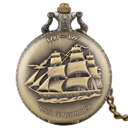 USS Constitution Pocket Watch