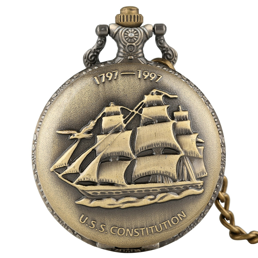 USS-Constitution-Pocket-Watch.jpg USS Constitution Pocket Watch - Image 1