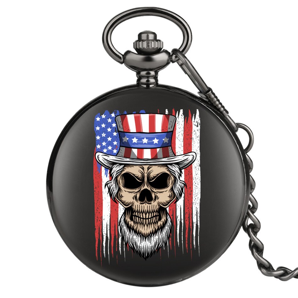 Uncle-Sam-Pocket-Watch.jpg Uncle Sam Pocket Watch - Image 1