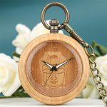 Wooden Pocket Watch Buddha - Image 5