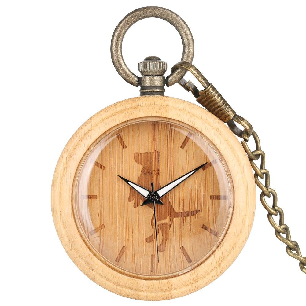 Wooden-Pocket-Watch-Dog.jpg Wooden Pocket Watch Dog - Image 1