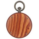 Wooden Pocket Watch Eagle - Image 3