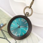 Blue Face Pocket Watch - Image 3