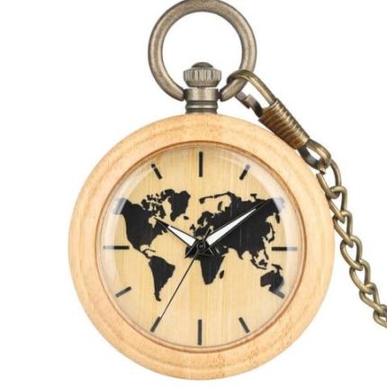 Wooden Pocket Watch World