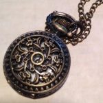Fancy Pocket Watch Necklace