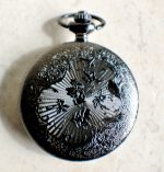 Mermaid battery operated pocket watch. - Image 4