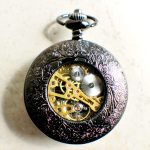 Mechanical Pocket Watch Golden Vintage